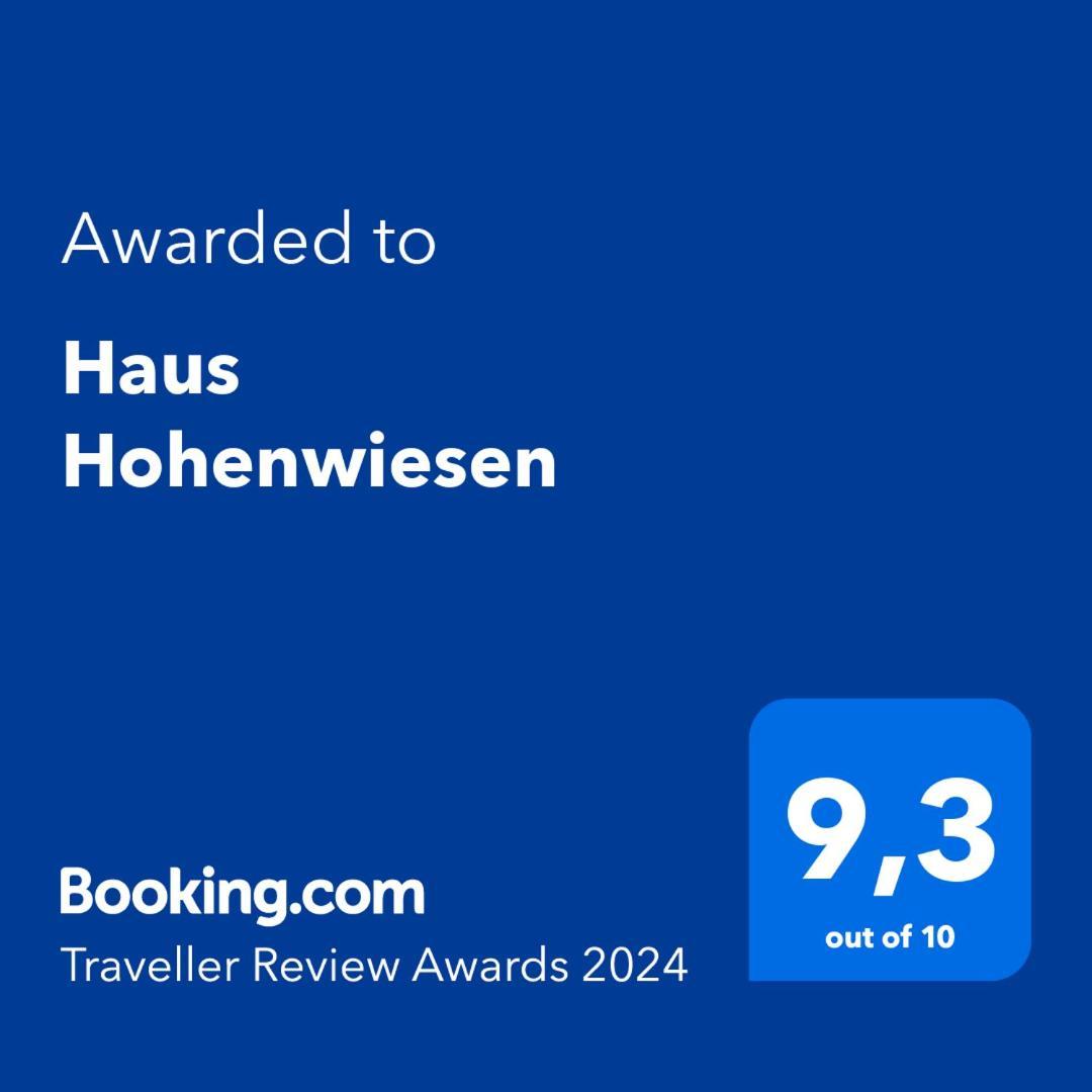 Haus Hohenwiesen เลงกรีส ภายนอก รูปภาพ